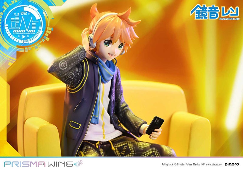 Prisma Wing Scaled Figure 1/7 Kagamine Len - Vocaloid Illustration by lack By Prime 1 Studio