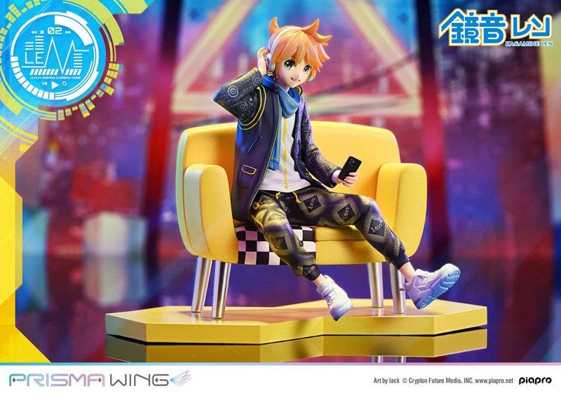 Prisma Wing Scaled Figure 1/7 Kagamine Len - Vocaloid Illustration by lack By Prime 1 Studio