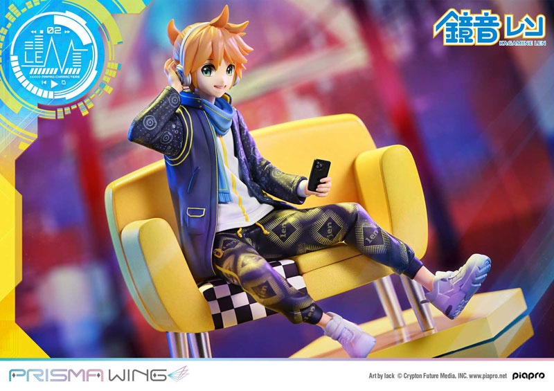 Prisma Wing Scaled Figure 1/7 Kagamine Len - Vocaloid Illustration by lack By Prime 1 Studio