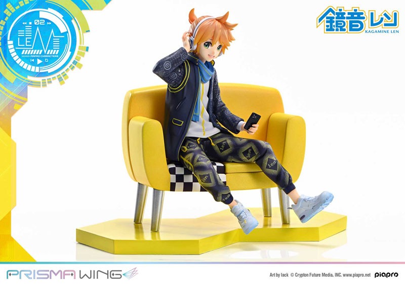 Prisma Wing Scaled Figure 1/7 Kagamine Len - Vocaloid Illustration by lack By Prime 1 Studio