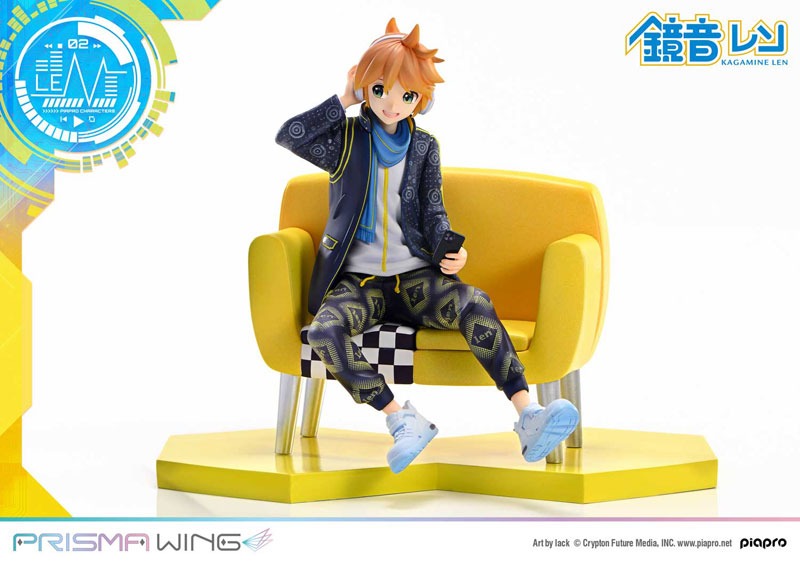 Prisma Wing Scaled Figure 1/7 Kagamine Len - Vocaloid Illustration by lack By Prime 1 Studio