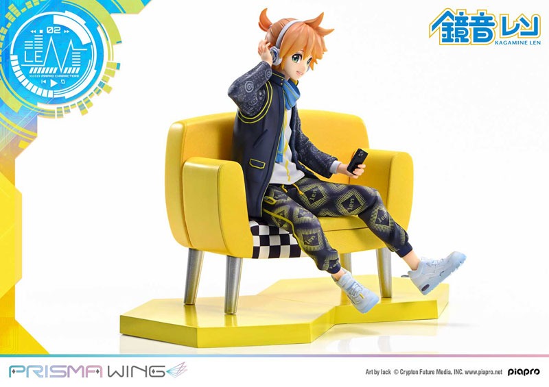 Prisma Wing Scaled Figure 1/7 Kagamine Len - Vocaloid Illustration by lack By Prime 1 Studio