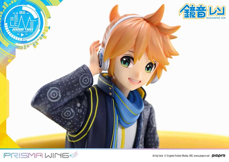Prisma Wing Scaled Figure 1/7 Kagamine Len - Vocaloid Illustration by lack By Prime 1 Studio