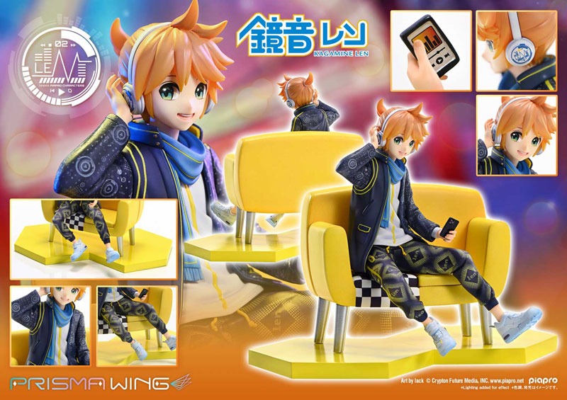 Prisma Wing Scaled Figure 1/7 Kagamine Len - Vocaloid Illustration by lack By Prime 1 Studio