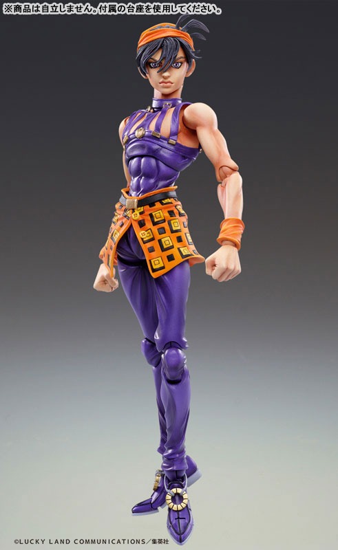 Super Action Statue Figure Narancia Ghirga & As - JoJo's Bizarre Adventure: Golden Wind (Re-Release) By Medicos Entertainment