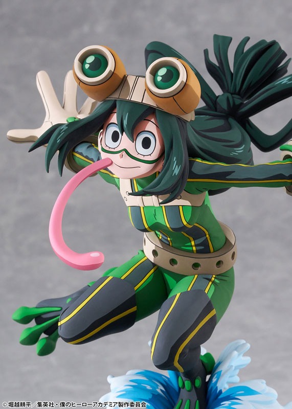 Scaled Figure 1/8 Tsuyu Asui - 2D Ver. Boku no Hero Academia By Bellfine