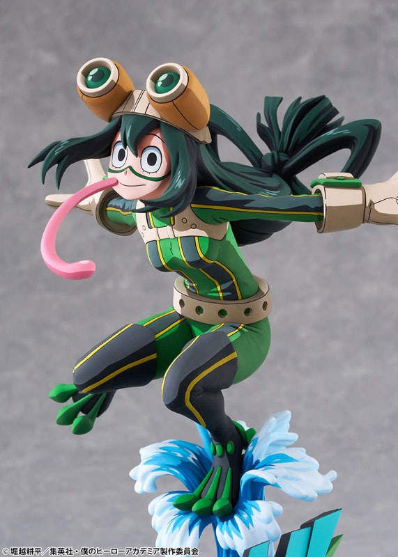 Scaled Figure 1/8 Tsuyu Asui - 2D Ver. Boku no Hero Academia By Bellfine