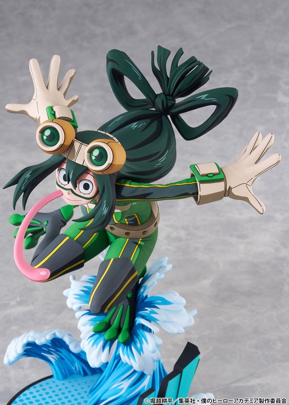 Scaled Figure 1/8 Tsuyu Asui - 2D Ver. Boku no Hero Academia By Bellfine