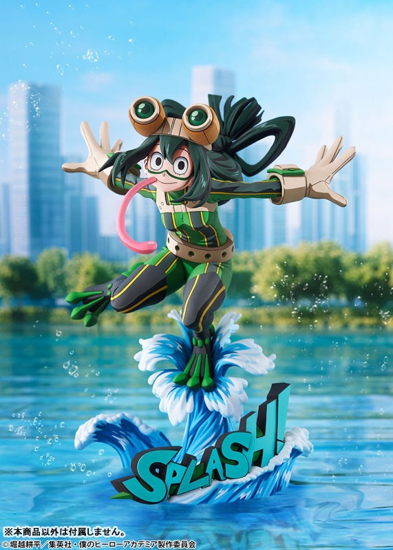 Scaled Figure 1/8 Tsuyu Asui - 2D Ver. Boku no Hero Academia By Bellfine
