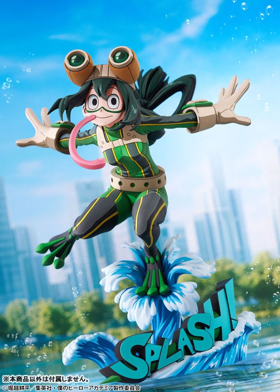 Scaled Figure 1/8 Tsuyu Asui - 2D Ver. Boku no Hero Academia By Bellfine