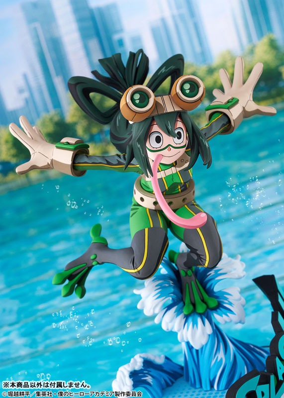 Scaled Figure 1/8 Tsuyu Asui - 2D Ver. Boku no Hero Academia By Bellfine