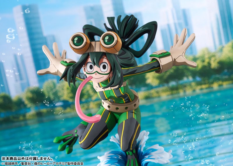 Scaled Figure 1/8 Tsuyu Asui - 2D Ver. Boku no Hero Academia By Bellfine