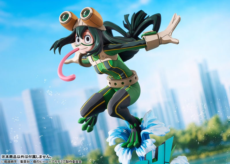 Scaled Figure 1/8 Tsuyu Asui - 2D Ver. Boku no Hero Academia By Bellfine