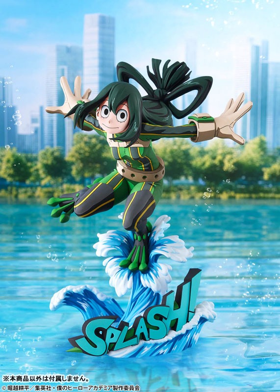 Scaled Figure 1/8 Tsuyu Asui - 2D Ver. Boku no Hero Academia By Bellfine