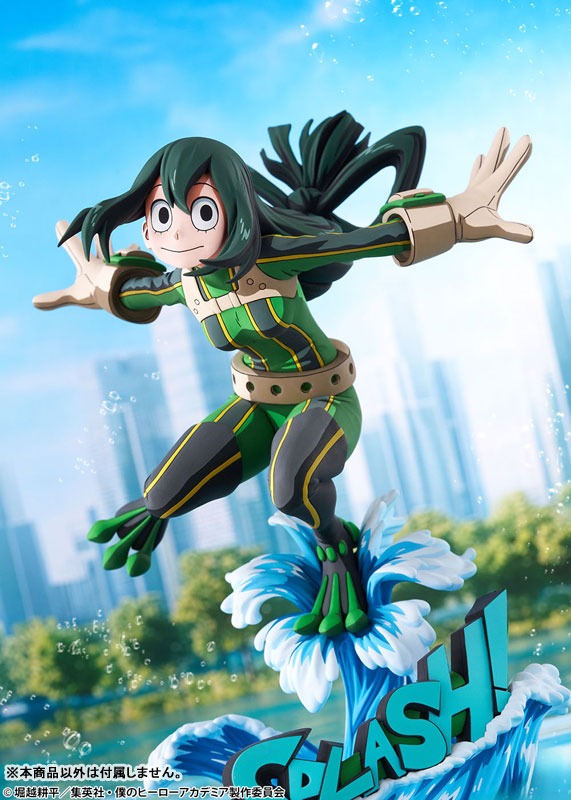 Scaled Figure 1/8 Tsuyu Asui - 2D Ver. Boku no Hero Academia By Bellfine