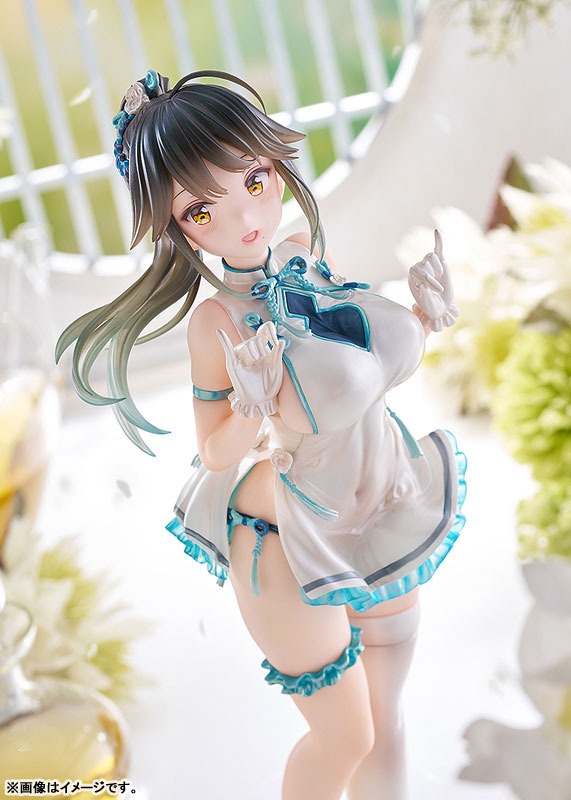 Dream Tech Scaled Figure 1/6 Ponytail Onnanoko - AVIAN ROMANCE Illustration by Anmi By Wave