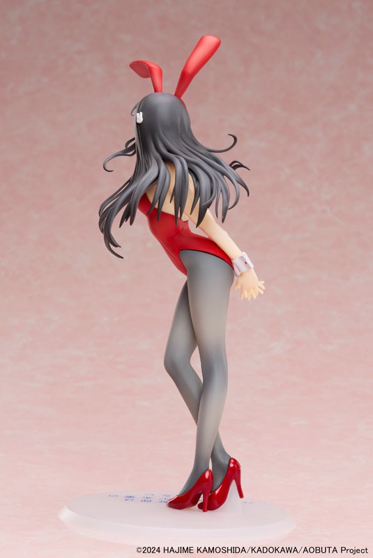 Scaled Figure 1/7 Mai Sakurajima - Red Bunny Girl Ver. Seishun Buta Yarou wa Bunny Girl Senpai no Yume wo Minai By ANIPLEX+