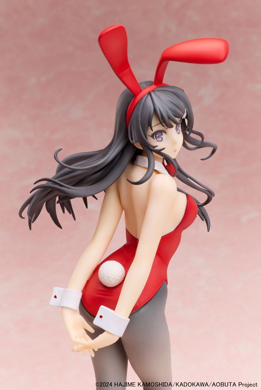 Scaled Figure 1/7 Mai Sakurajima - Red Bunny Girl Ver. Seishun Buta Yarou wa Bunny Girl Senpai no Yume wo Minai By ANIPLEX+