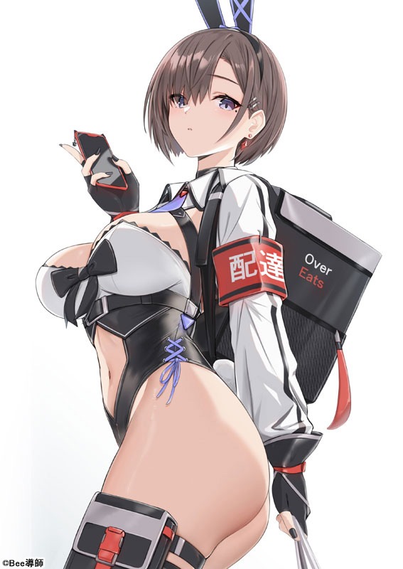 [Cast Off] Scaled Figure 1/6 Delivery Bunny Girl Aoi - Illustration by BeeDoshi By Rocket Boy