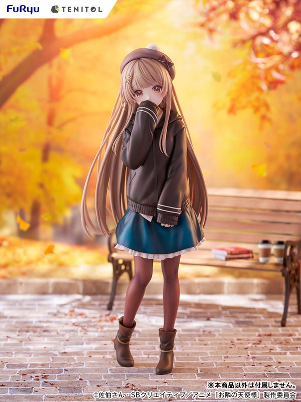 TENITOL Figure Shiina Mahiru - Autumn Ver. Otonari no Tenshi-sama ni Itsunomanika Dame Ningen ni Sareteita Ken By FuRyu