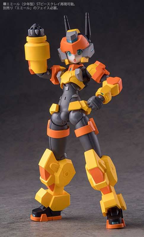 Action Figure Polynian Lena / Emil - ST Peace clay M Robot Neoanthropinae Polynian By Daibadi Production