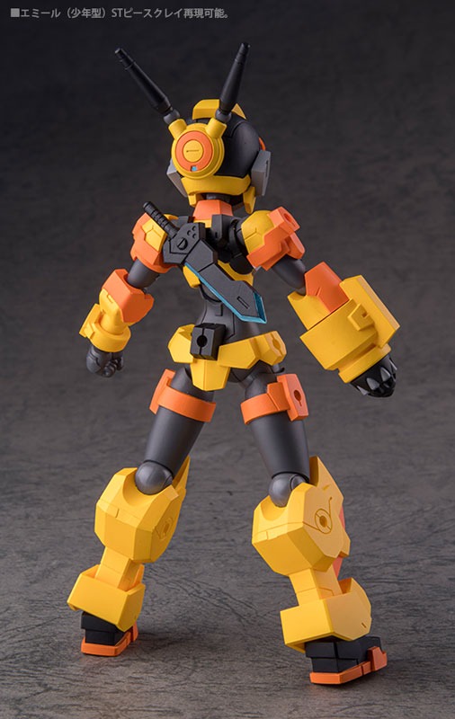Action Figure Polynian Lena / Emil - ST Peace clay M Robot Neoanthropinae Polynian By Daibadi Production