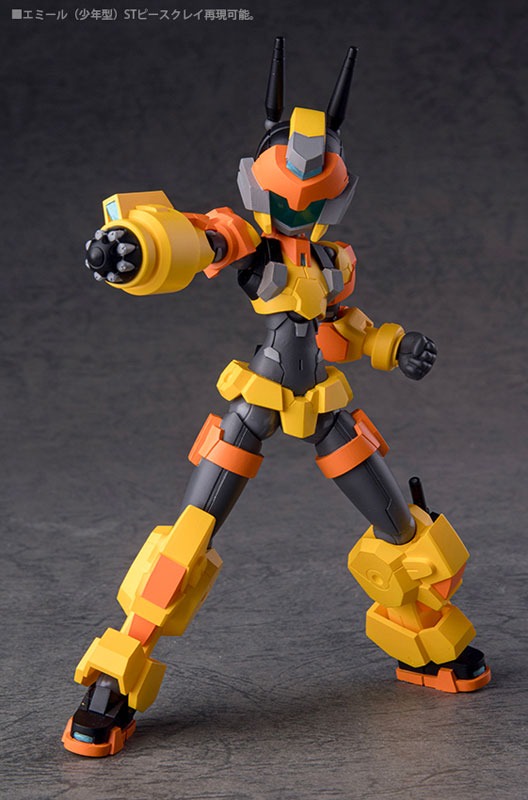 Action Figure Polynian Lena / Emil - ST Peace clay M Robot Neoanthropinae Polynian By Daibadi Production
