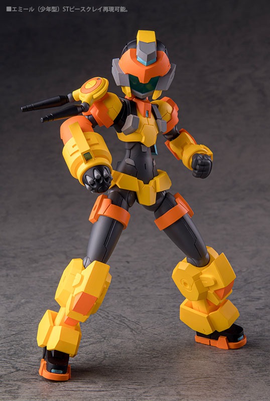 Action Figure Polynian Lena / Emil - ST Peace clay M Robot Neoanthropinae Polynian By Daibadi Production