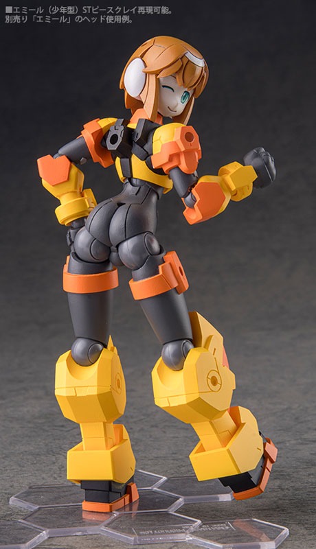 Action Figure Polynian Lena / Emil - ST Peace clay M Robot Neoanthropinae Polynian By Daibadi Production