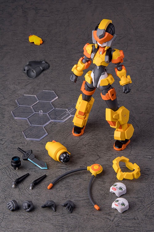 Action Figure Polynian Lena / Emil - ST Peace clay M Robot Neoanthropinae Polynian By Daibadi Production