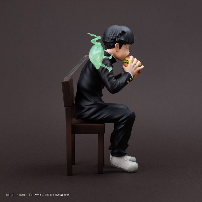 Scaled Figure Kageyama Shigeo & Dimple - Mob Psycho 100 III x Bunbougu Cafe 2022 (13cm) By Union Creative