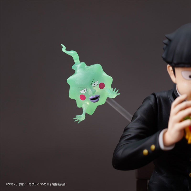 Scaled Figure Kageyama Shigeo & Dimple - Mob Psycho 100 III x Bunbougu Cafe 2022 (13cm) By Union Creative