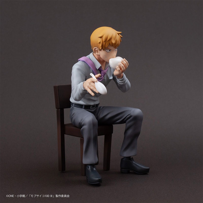Scaled Figure Reigen Arataka - Mob Psycho 100 III x Bunbougu Cafe 2022 (13,5cm) By Union Creative