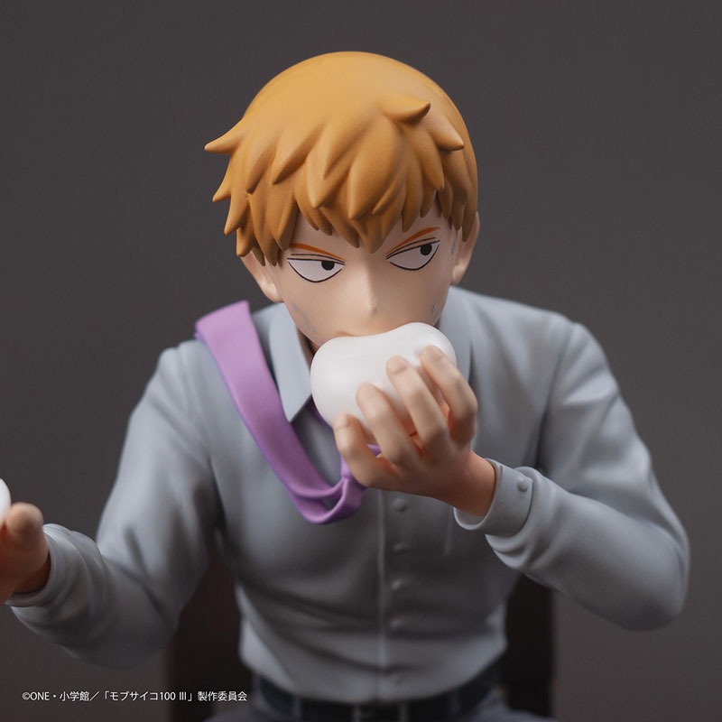 Scaled Figure Reigen Arataka - Mob Psycho 100 III x Bunbougu Cafe 2022 (13,5cm) By Union Creative