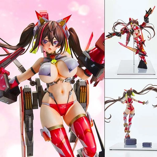 Image of [Antenna Shop Limited Edition] [Cast Off] Non-Scaled Figure Akane Hinatsu - Orbit Girls ENTRY NO.02 Illustration by Nadare (45cm) By Vertex