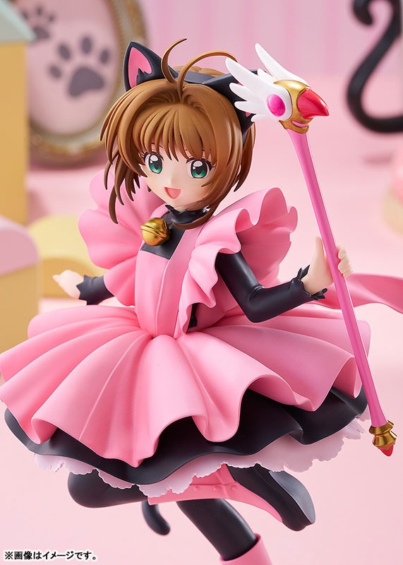Pop Up Parade Figure L Size Kinomoto Sakura - Black Cat Costume Ver. Cardcaptor Sakura: Clear Card By Good Smile Company
