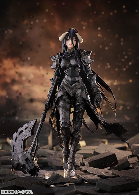 Pop Up Parade Figure L Size Albedo - Armor Ver. OVERLORD (24cm) By Good Smile Company