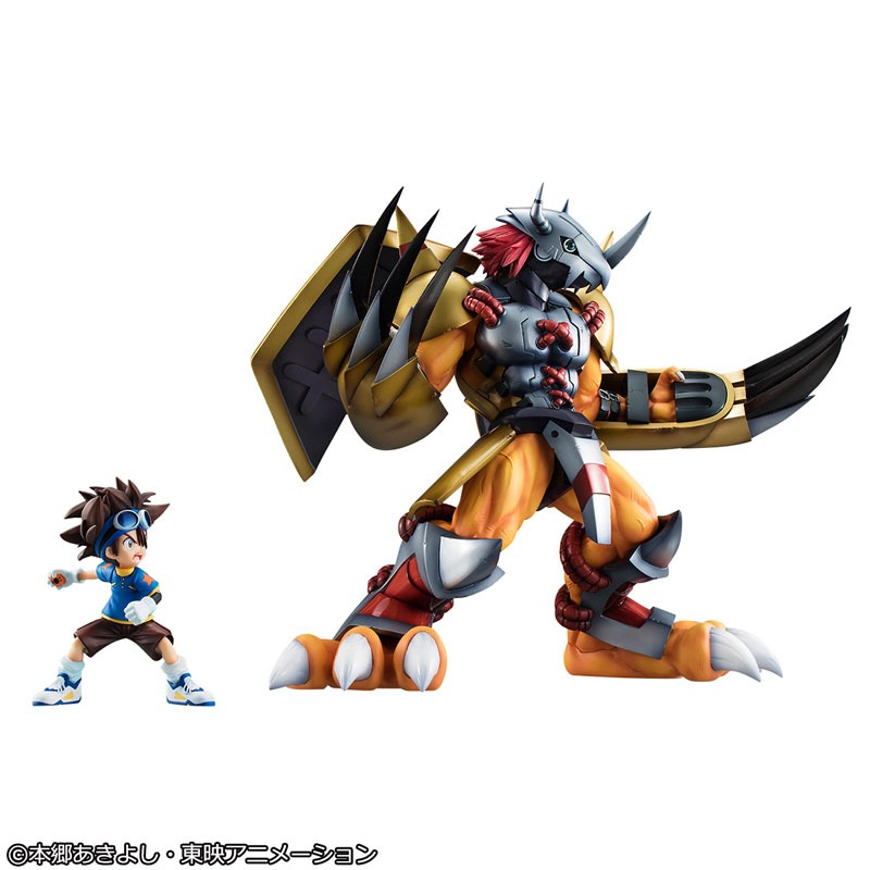 Precious G.E.M. GEM Figure Wargreymon & Yagami Taichi (25cm) (Re-Release) By MegaHouse