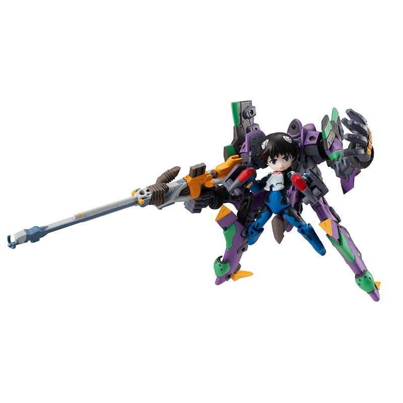 Desktop Army Shinji Ikari & EVA Unit-01 - Rebuild of Evangelion (Re-Release) By MegaHouse