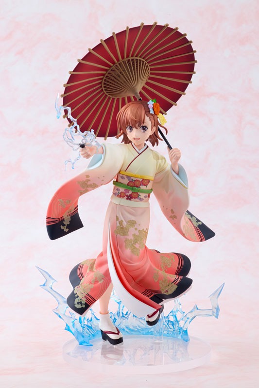 Scaled Figure 1/7 Misaka Mikoto - Furisode Kimono Ver. Toaru Kagaku no Railgun By KADOKAWA