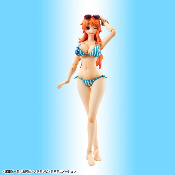 Variable Action Heroes Nami - Summer Vacation Ver. One Piece (Re-Release) By MegaHouse