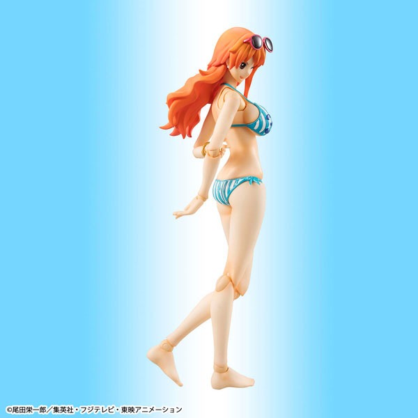 Variable Action Heroes Nami - Summer Vacation Ver. One Piece (Re-Release) By MegaHouse