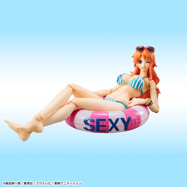 Variable Action Heroes Nami - Summer Vacation Ver. One Piece (Re-Release) By MegaHouse