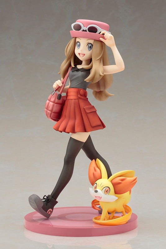 ARTFX J Scaled Figure 1/8 Serena with Fennekin - Pocket Monsters / Pokemon (Re-Release) By Kotobukiya