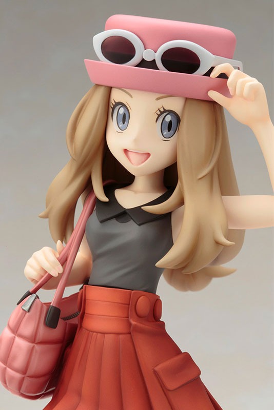 ARTFX J Scaled Figure 1/8 Serena with Fennekin - Pocket Monsters / Pokemon (Re-Release) By Kotobukiya