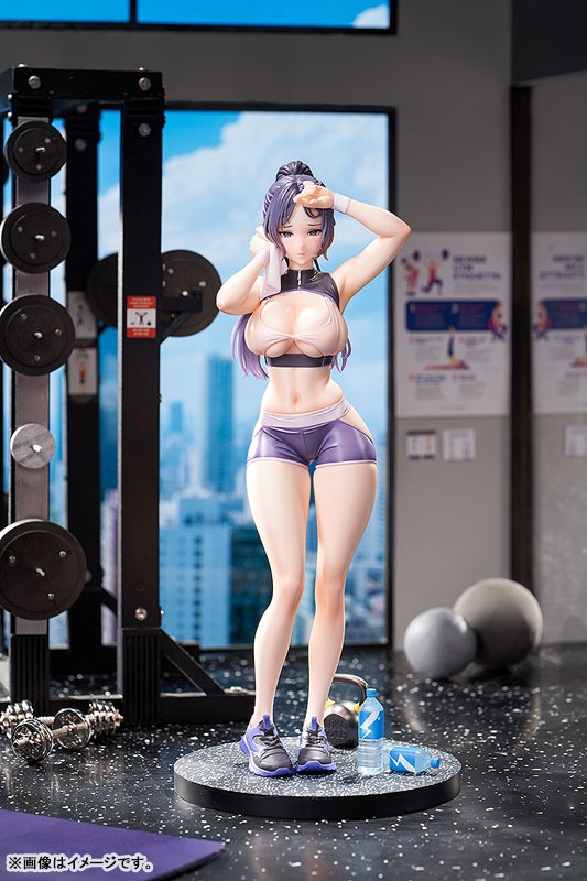Scaled Figure 1/6 Mia - Illustration by myabit By Luminous Box