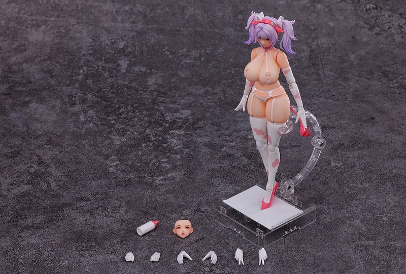 Action Figure 1/12 Kuma Nana - Cow Girl Ver. Original Character By Bishoucraft