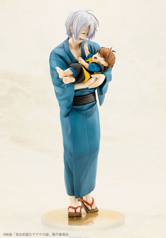 Non Scaled Figure Kitaro's Father & Baby Kitaro - Kitarou Tanjou: Gegege no Nazo By Kotobukiya