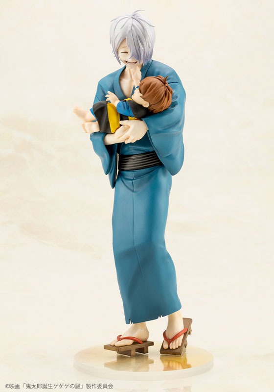 Non Scaled Figure Kitaro's Father & Baby Kitaro - Kitarou Tanjou: Gegege no Nazo By Kotobukiya