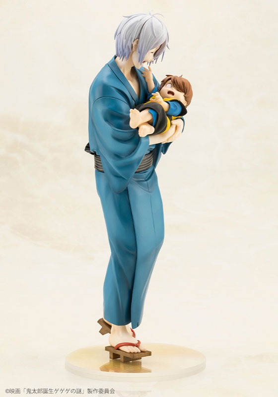 Non Scaled Figure Kitaro's Father & Baby Kitaro - Kitarou Tanjou: Gegege no Nazo By Kotobukiya